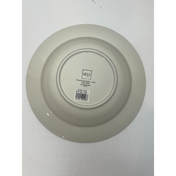 Mikasa Palatial Platinum Dinnerware Fine China Vegetable Bowl Dining Tableware - Picture 5 of 7